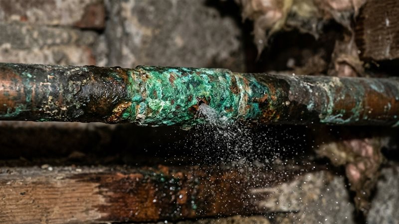pinhole leak repair Marana copper pipe corrosion inspection